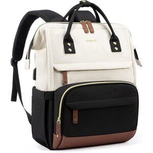 15.6 Inch Waterproof Purse  with USB Port Large Capacity Nurse Bag for College